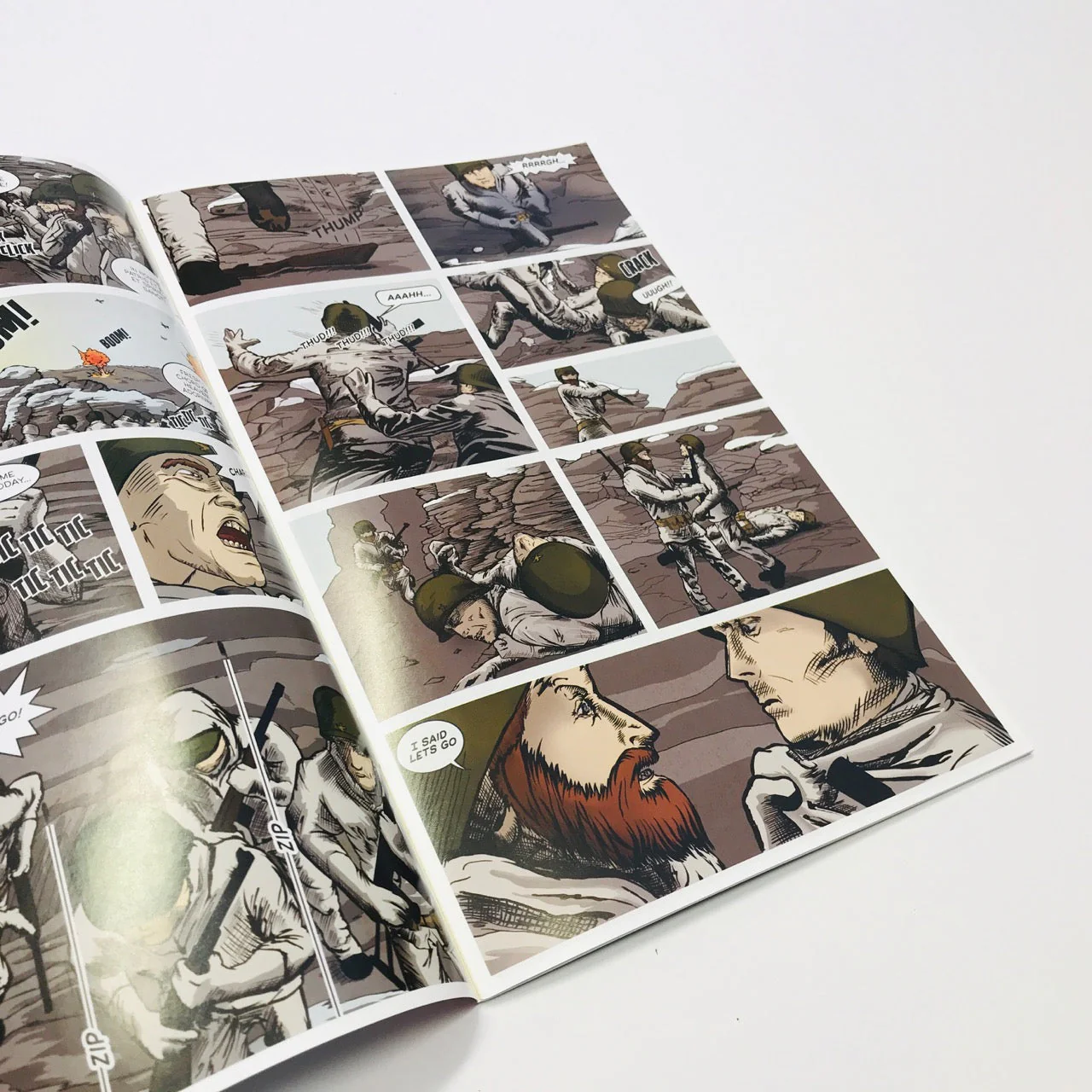 20 Pack of Saint Michael Above the 38th Parallel Comic Book (Gold Edition) - Image 3
