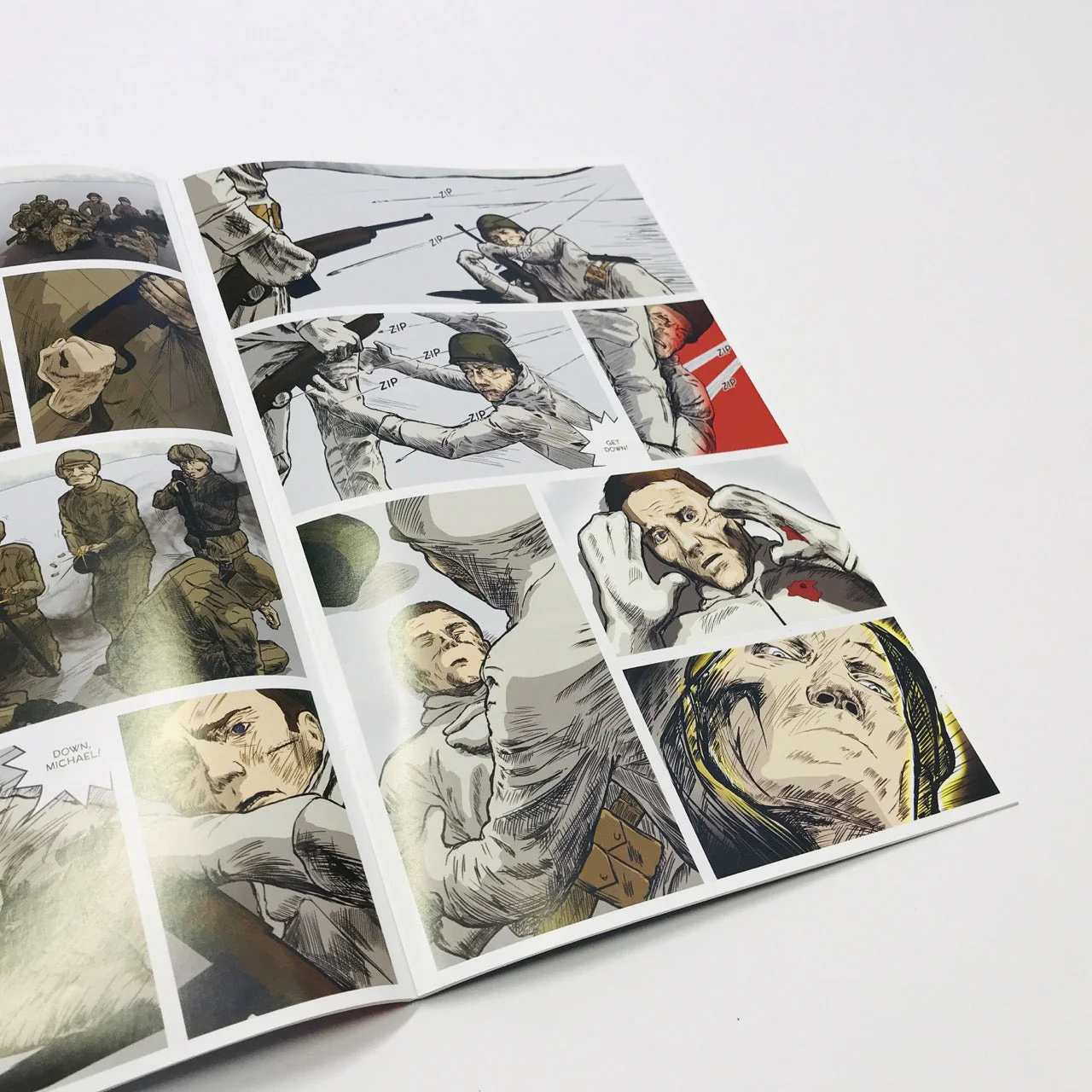 20 Pack of Saint Michael Above the 38th Parallel Comic Book (Gold Edition) - Image 7