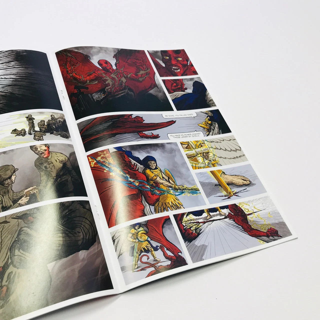 20 Pack of Saint Michael Above the 38th Parallel Comic Book (Gold Edition) - Image 8