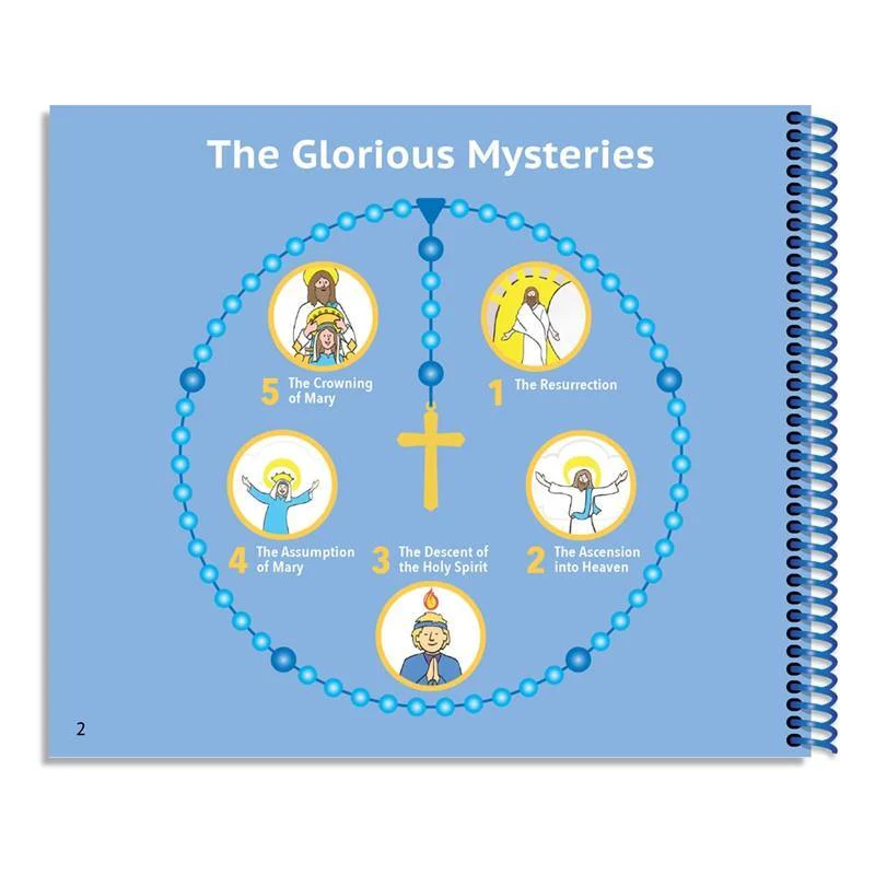 A Little Catholic's First Rosary Book: Bead-by-Bead Picture Prayer Book (4-BOOK SET) - Image 10