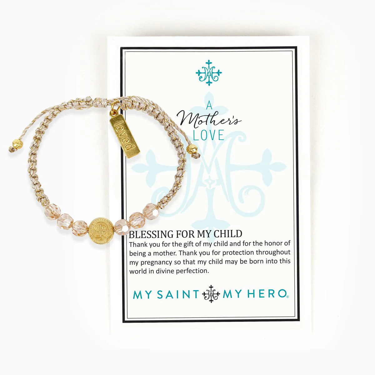 A Mother's Love Blessing for My Child Bracelet - Image 9