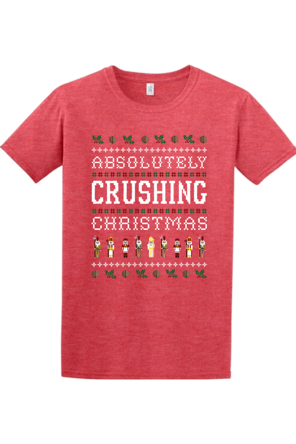 Absolutely Crushing Christmas Adult T-Shirt - Image 3