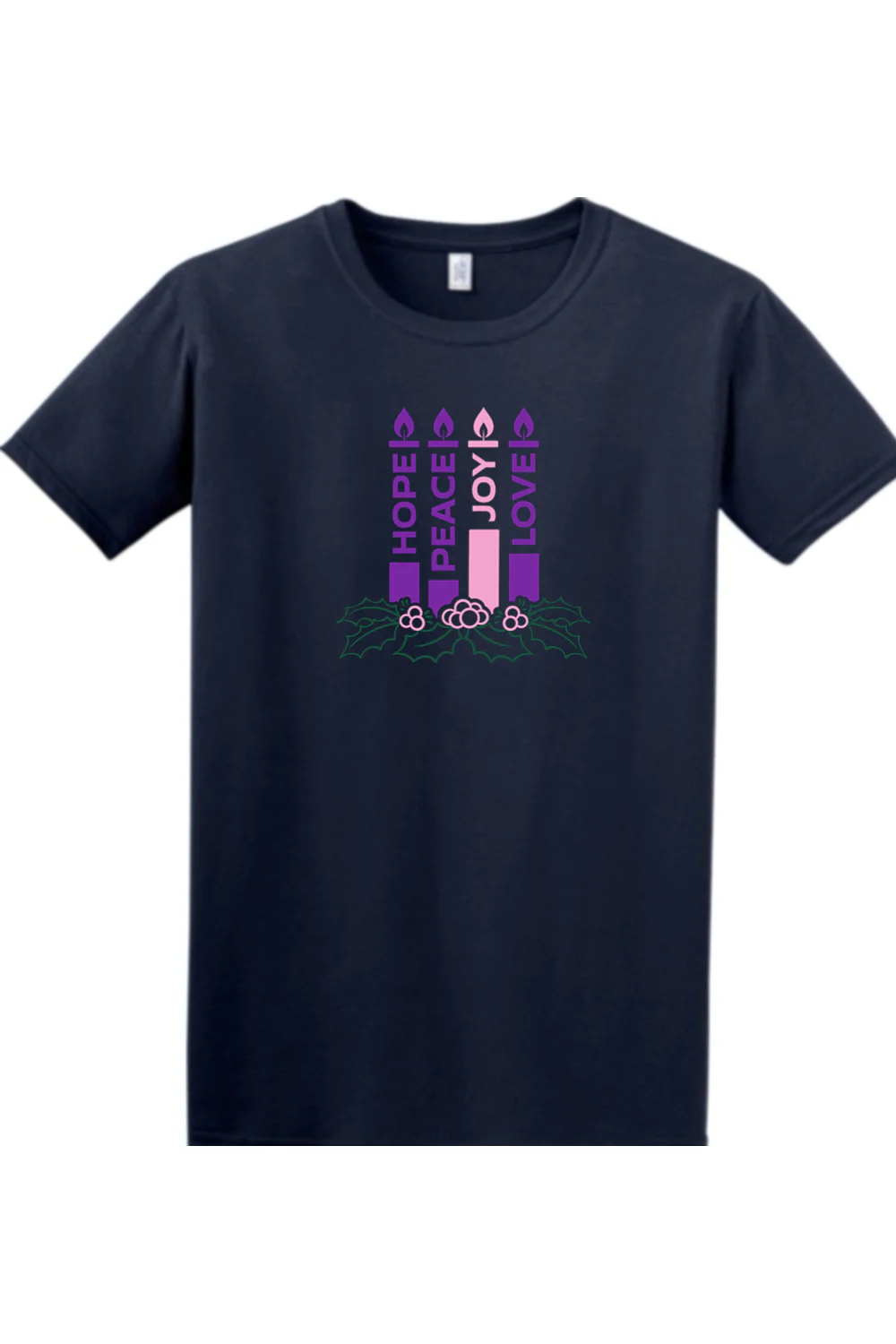 Advent Wreath Adult T-shirt - Image 29