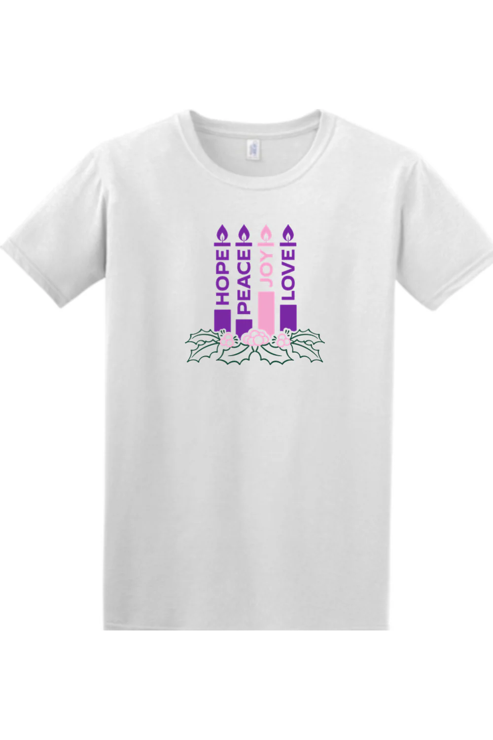 Advent Wreath Adult T-shirt - Image 9