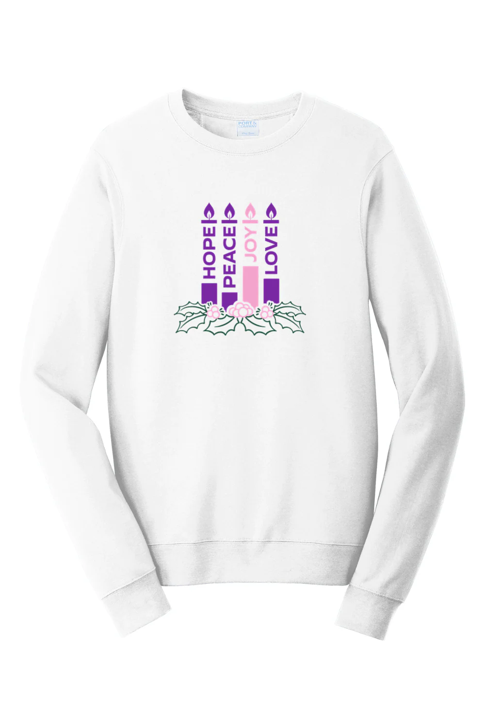 Advent Wreath Crewneck Sweatshirt - Image 2