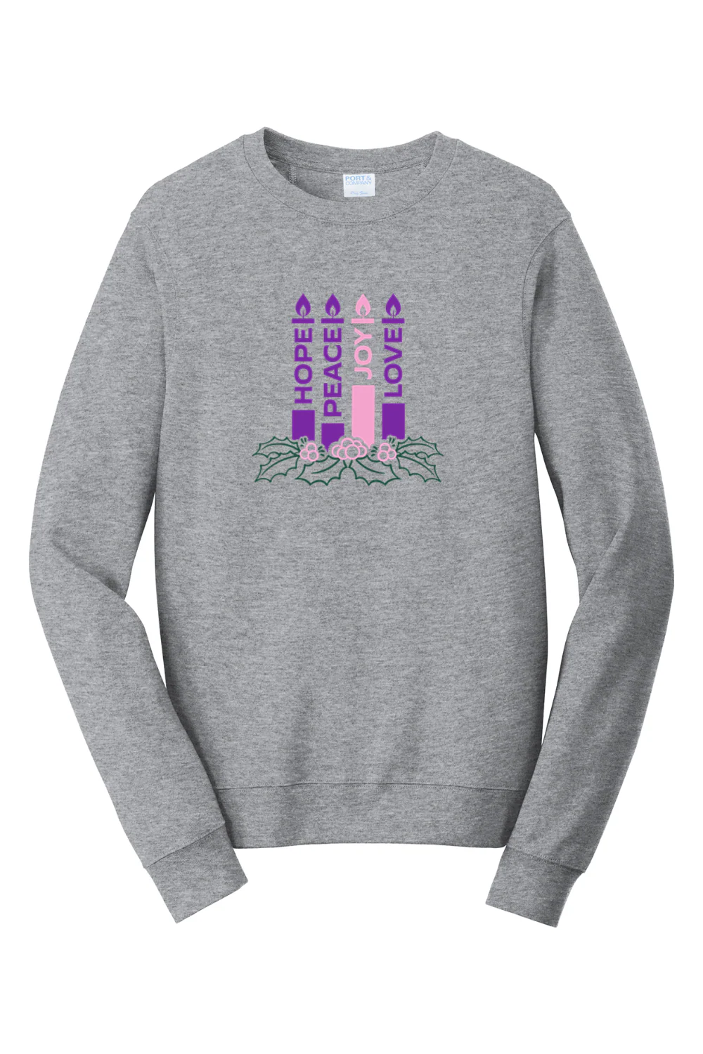Advent Wreath Crewneck Sweatshirt - Image 4