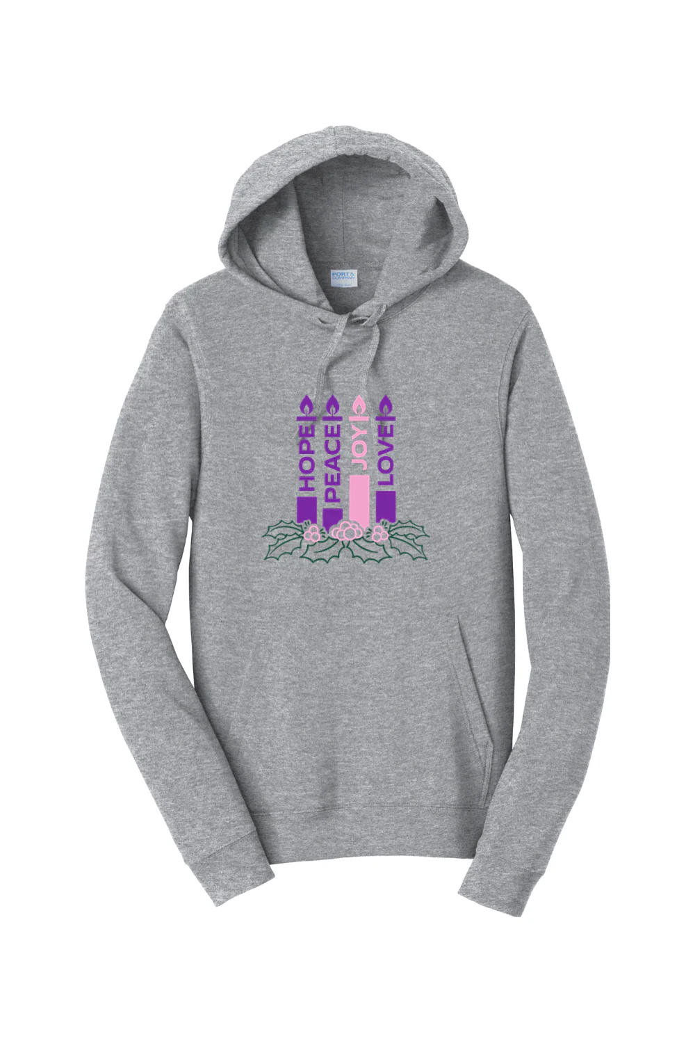 Advent Wreath Hoodie Sweatshirt - Image 4