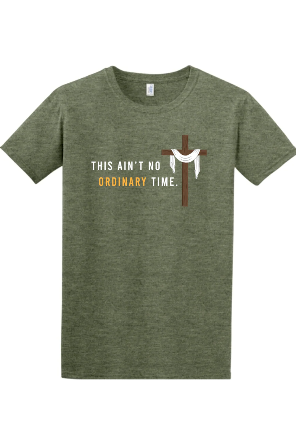 Ain't No Ordinary Time - Easter Season Adult T-Shirt - Image 2