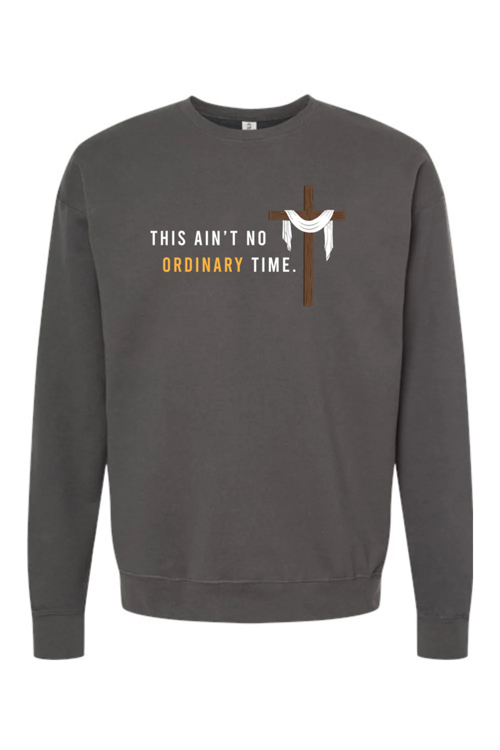 Ain't No Ordinary Time -Easter Season Crewneck Sweatshirt - Image 2