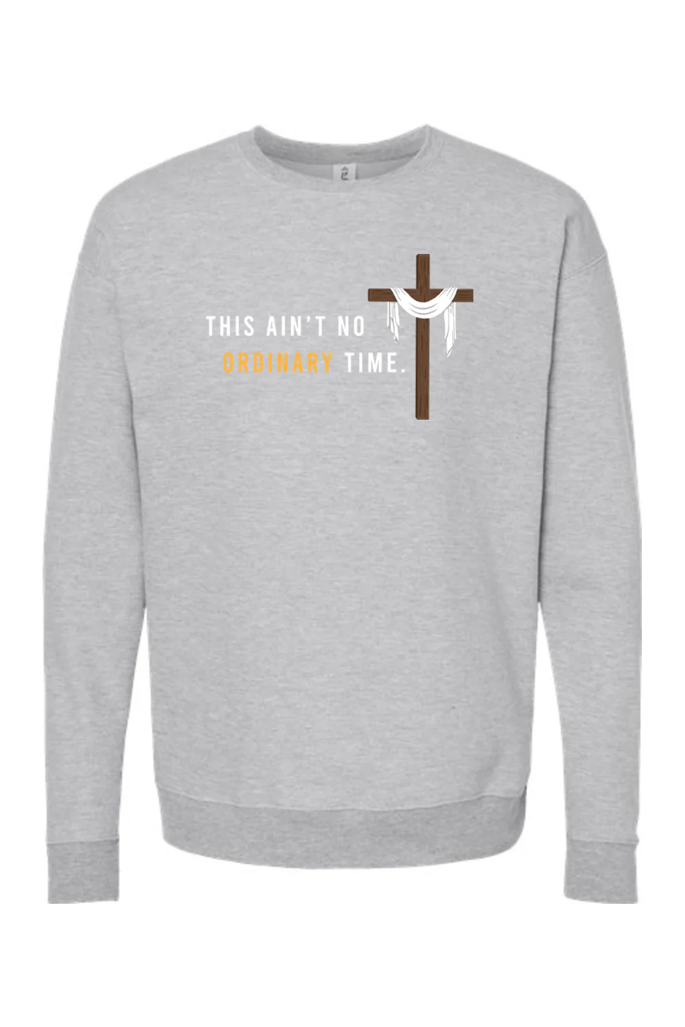 Ain't No Ordinary Time -Easter Season Crewneck Sweatshirt - Image 5