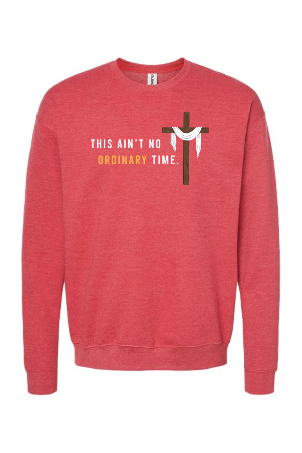Ain't No Ordinary Time -Easter Season Crewneck Sweatshirt - Image 6
