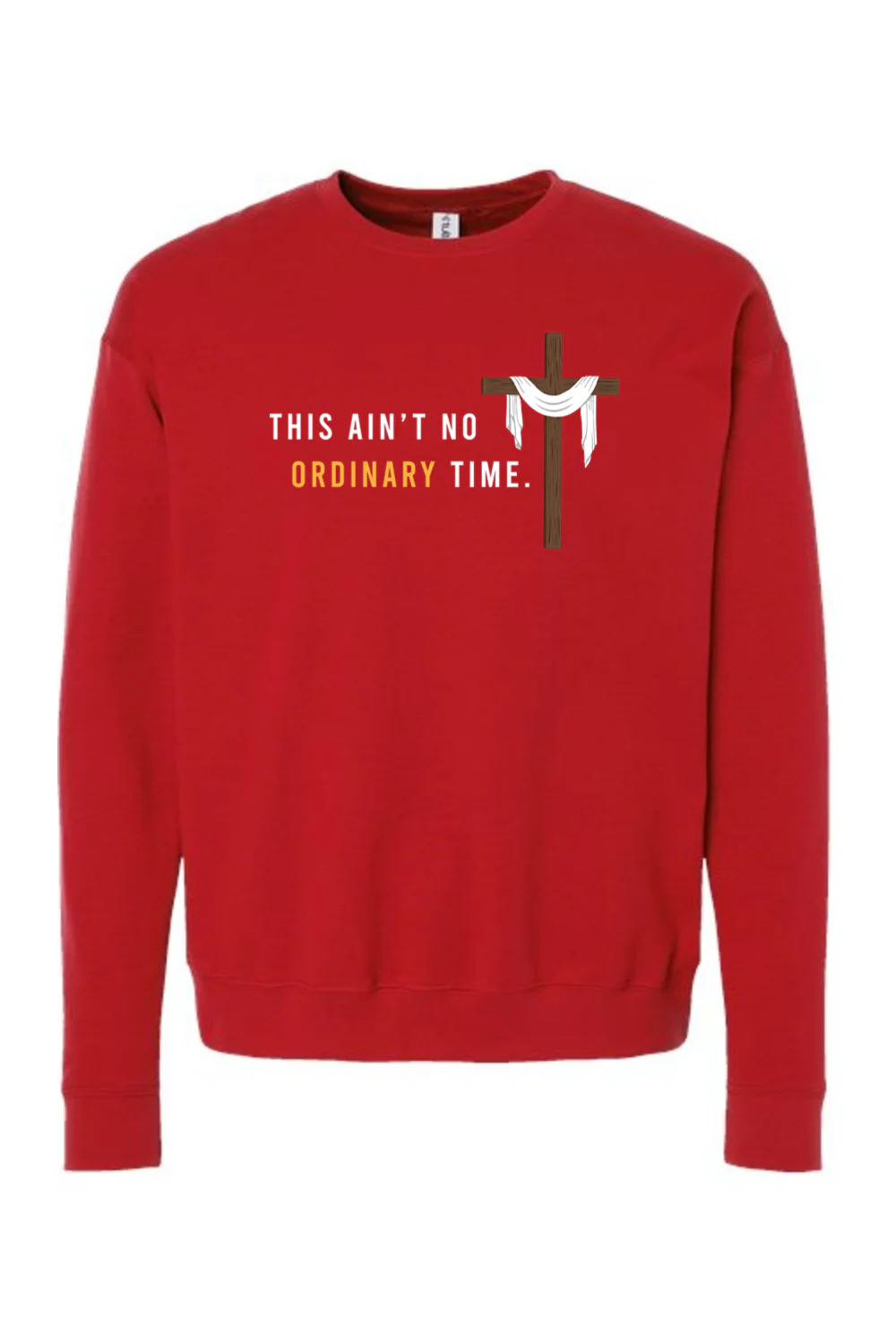 Ain't No Ordinary Time -Easter Season Crewneck Sweatshirt - Image 9