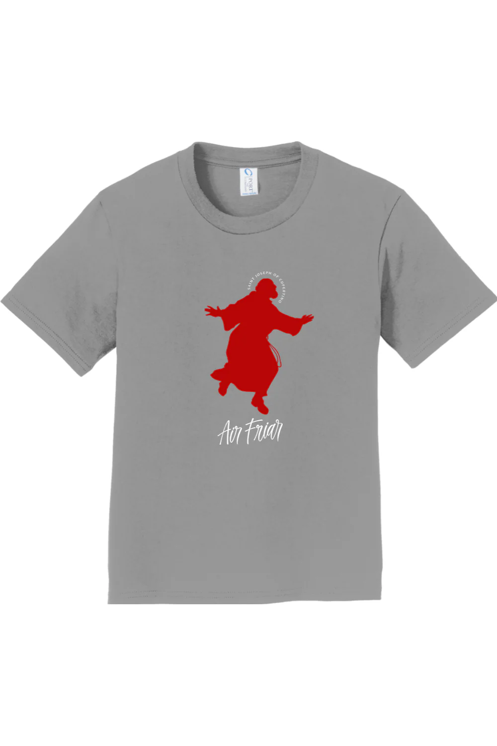 Air Friar Flight - St. Joseph of Cupertino Youth T-shirt - Image 5
