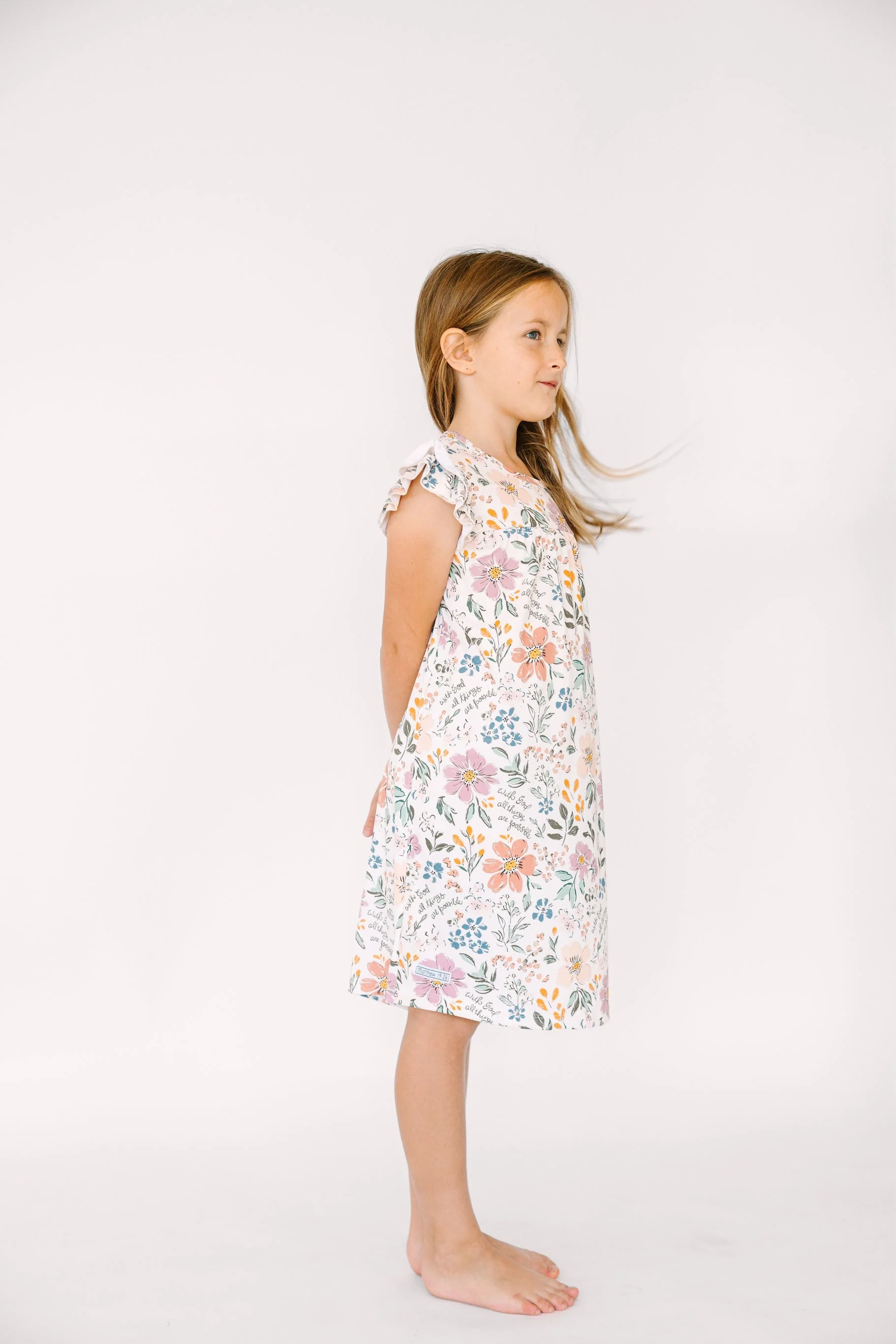 All Things Are Possible PJ Girls Nightgown Polyester - Image 5