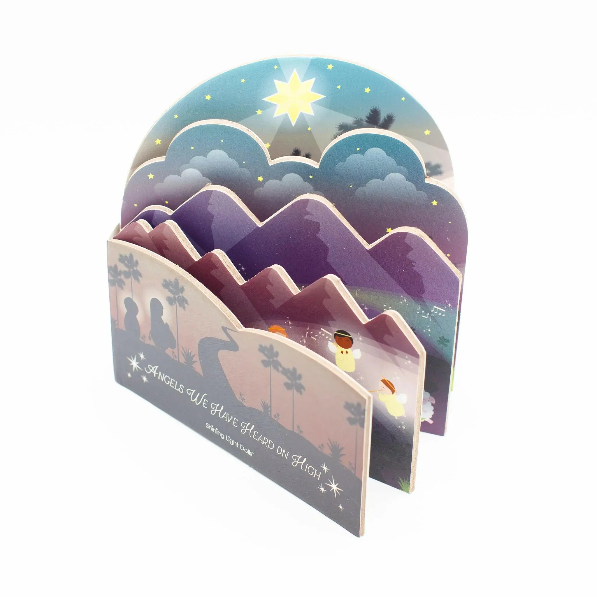 Angels We Have Heard On High shaped book - Image 10