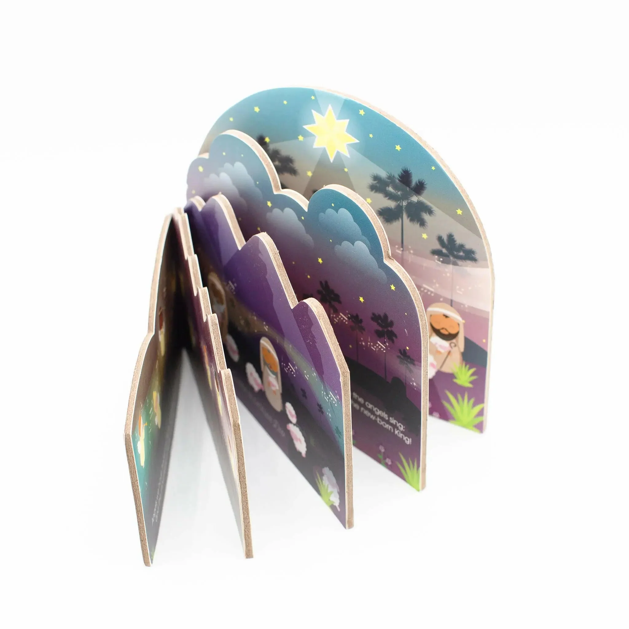 Angels We Have Heard On High shaped book - Image 11