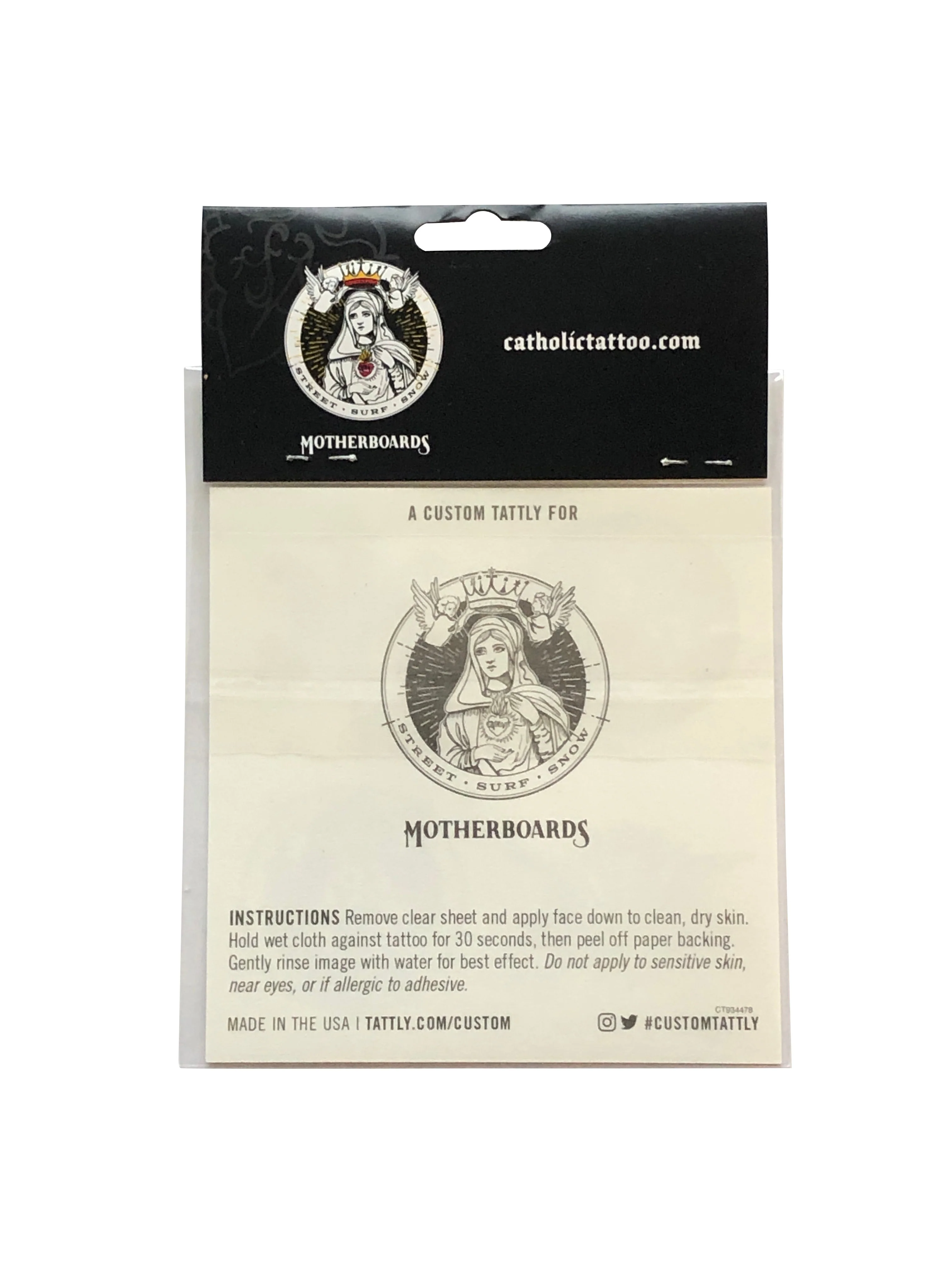 Ave Maria Temporary Tattoos - Image 6