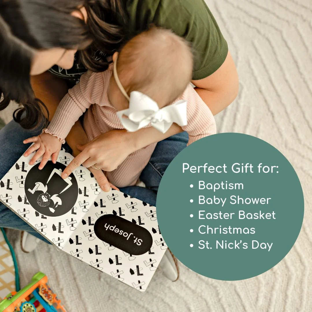 Baby's 1st Catholic Book: A High Contrast Board Book - Image 5