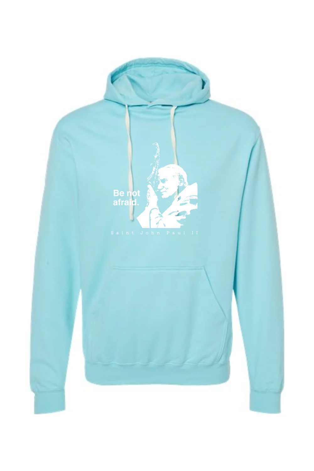 Be Not Afraid - St. John Paul II Hoodie Sweatshirt - Image 11