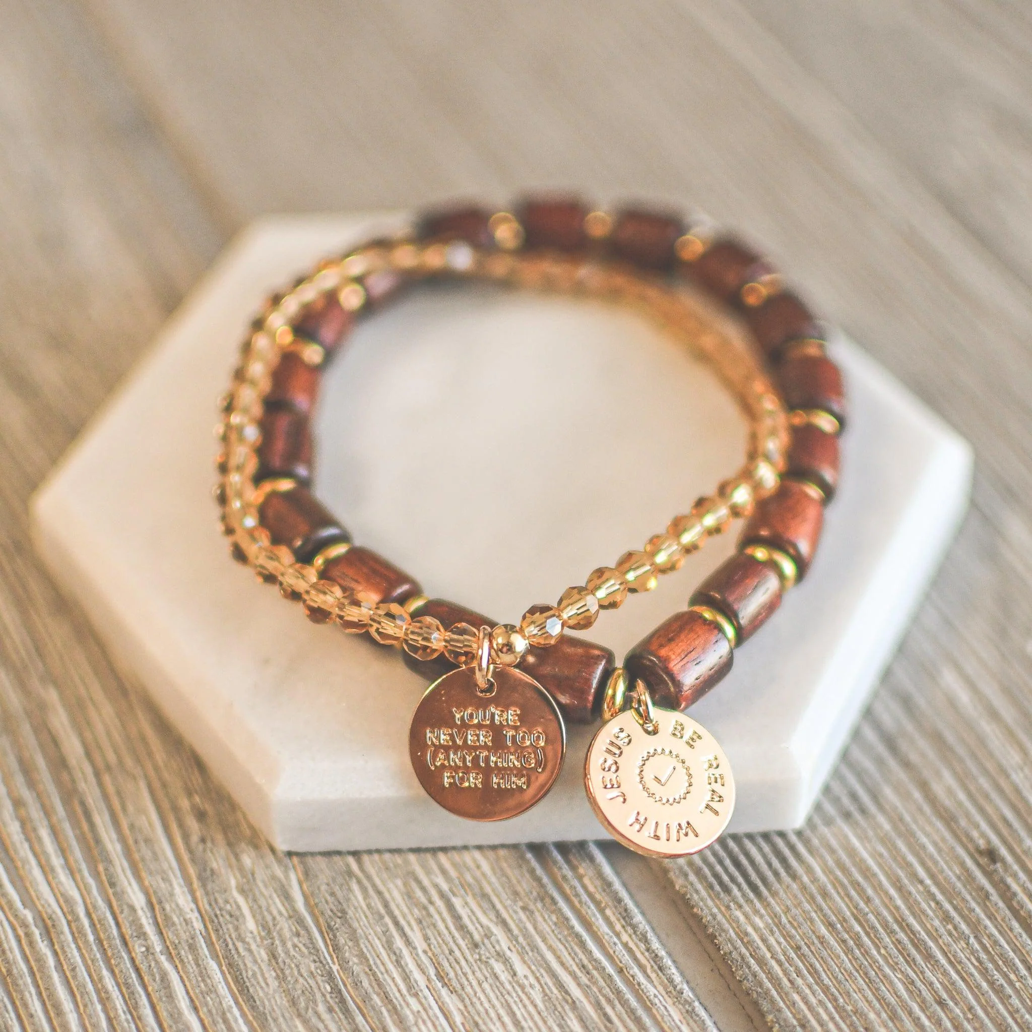 Be Real with Jesus Stretch Bracelets - Image 3