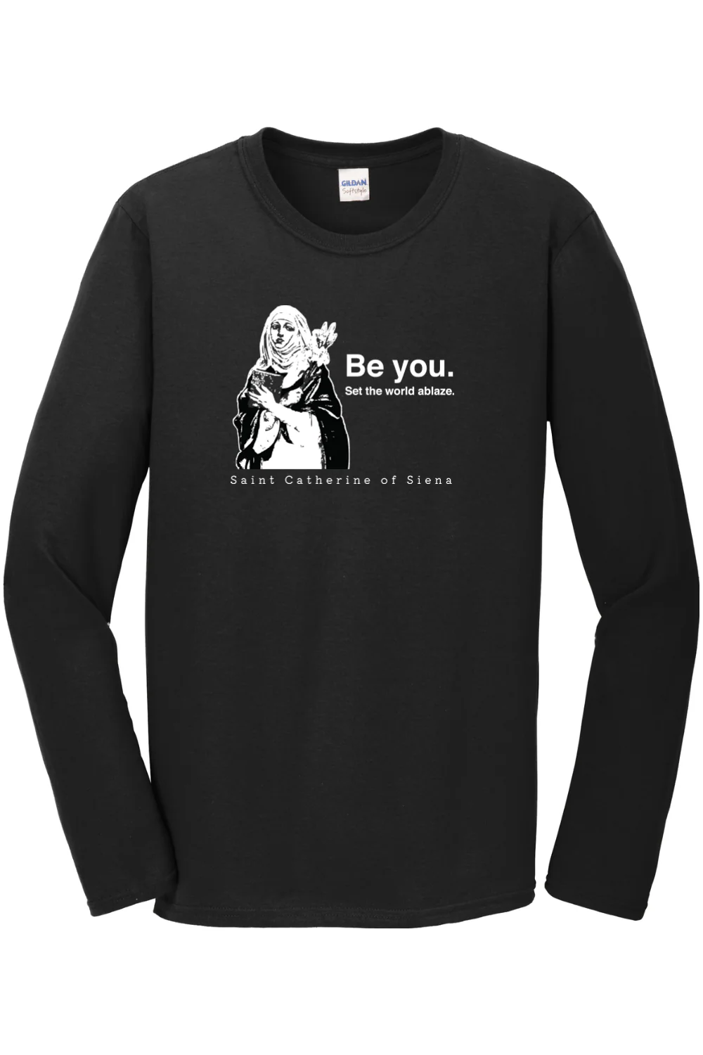Be You - St. Catherine of Siena Long Sleeve - Image 5