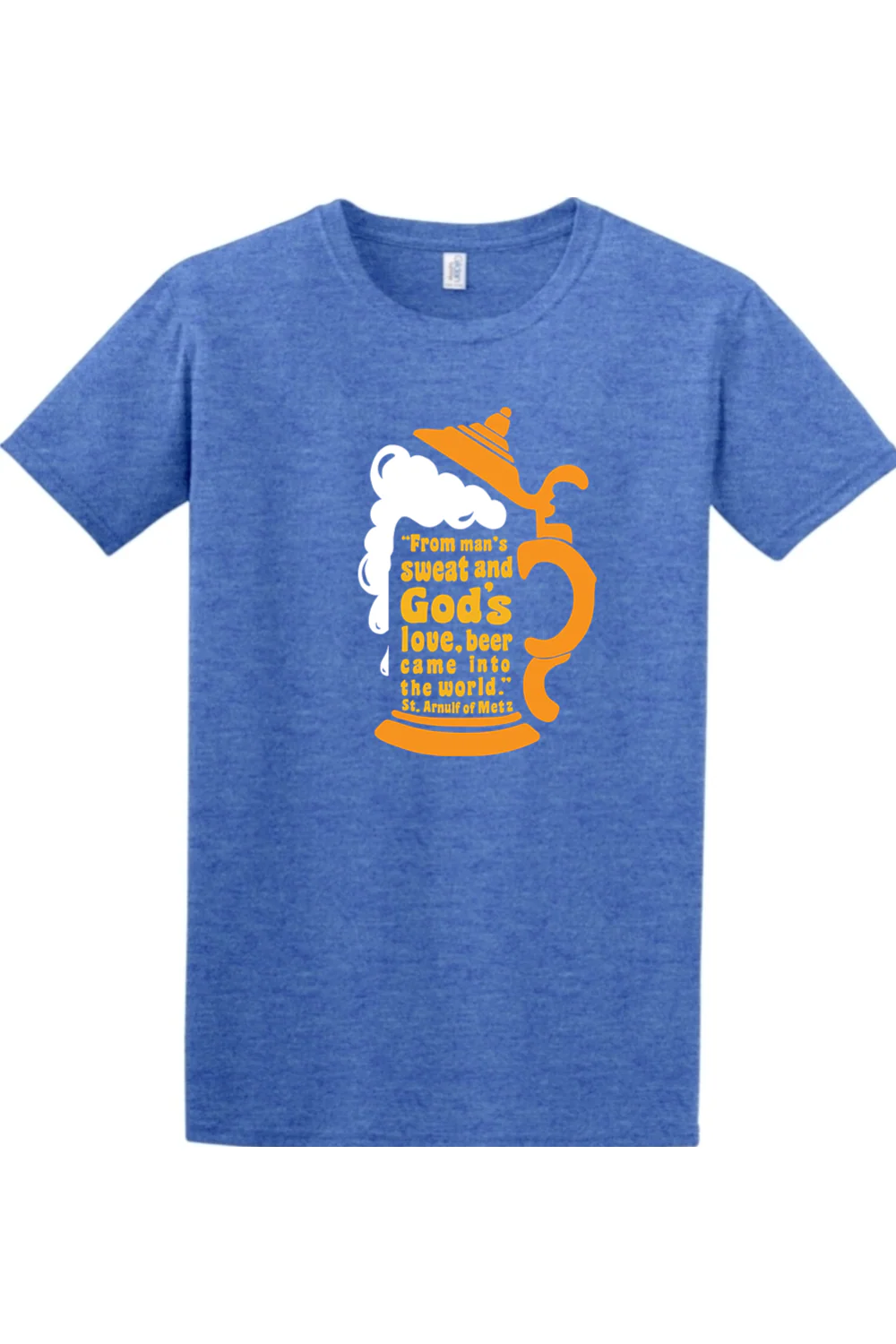 Beer Stein Quote - Adult T-shirt - Image 2