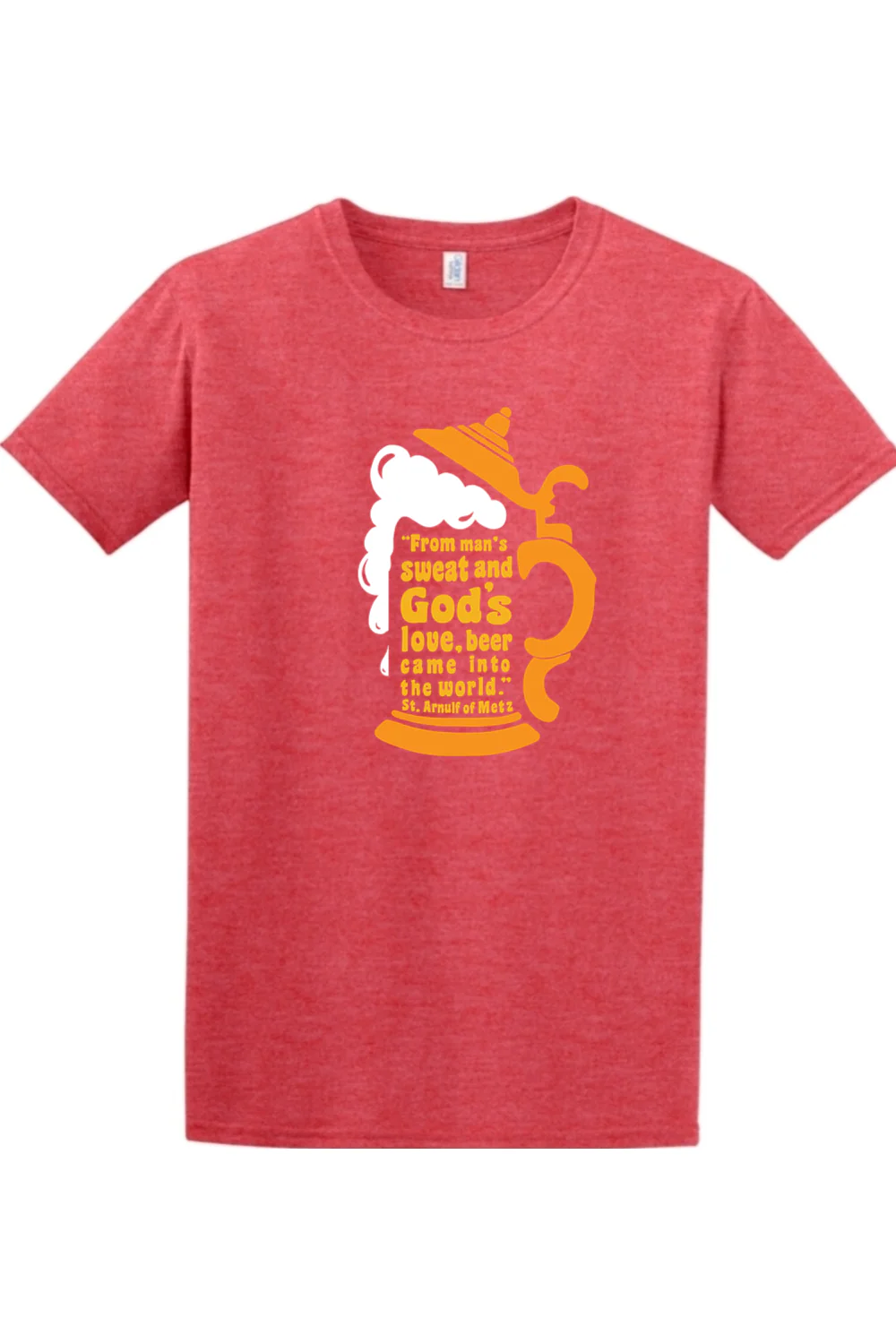 Beer Stein Quote - Adult T-shirt - Image 6