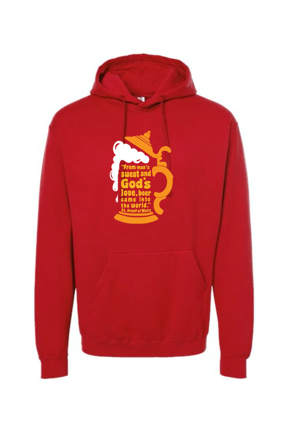 Beer Stein Quote - Hoodie Sweatshirt - Image 12