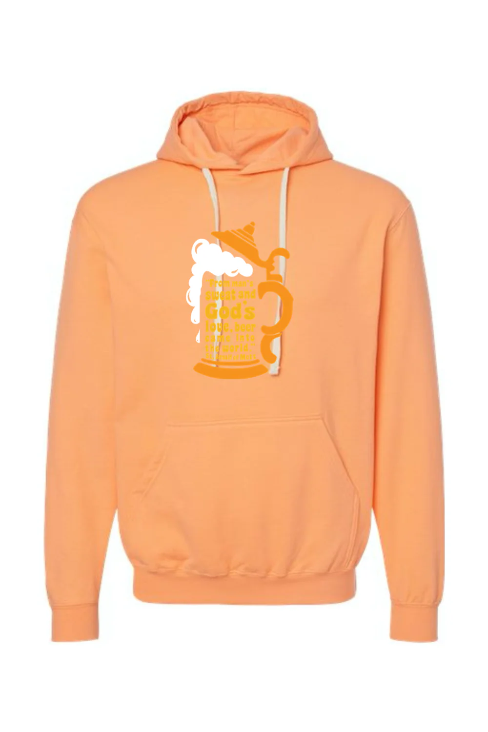 Beer Stein Quote - Hoodie Sweatshirt - Image 2