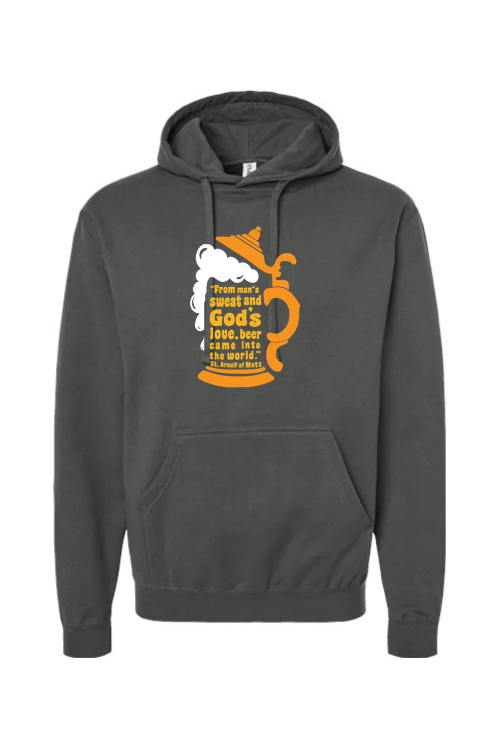 Beer Stein Quote - Hoodie Sweatshirt - Image 3