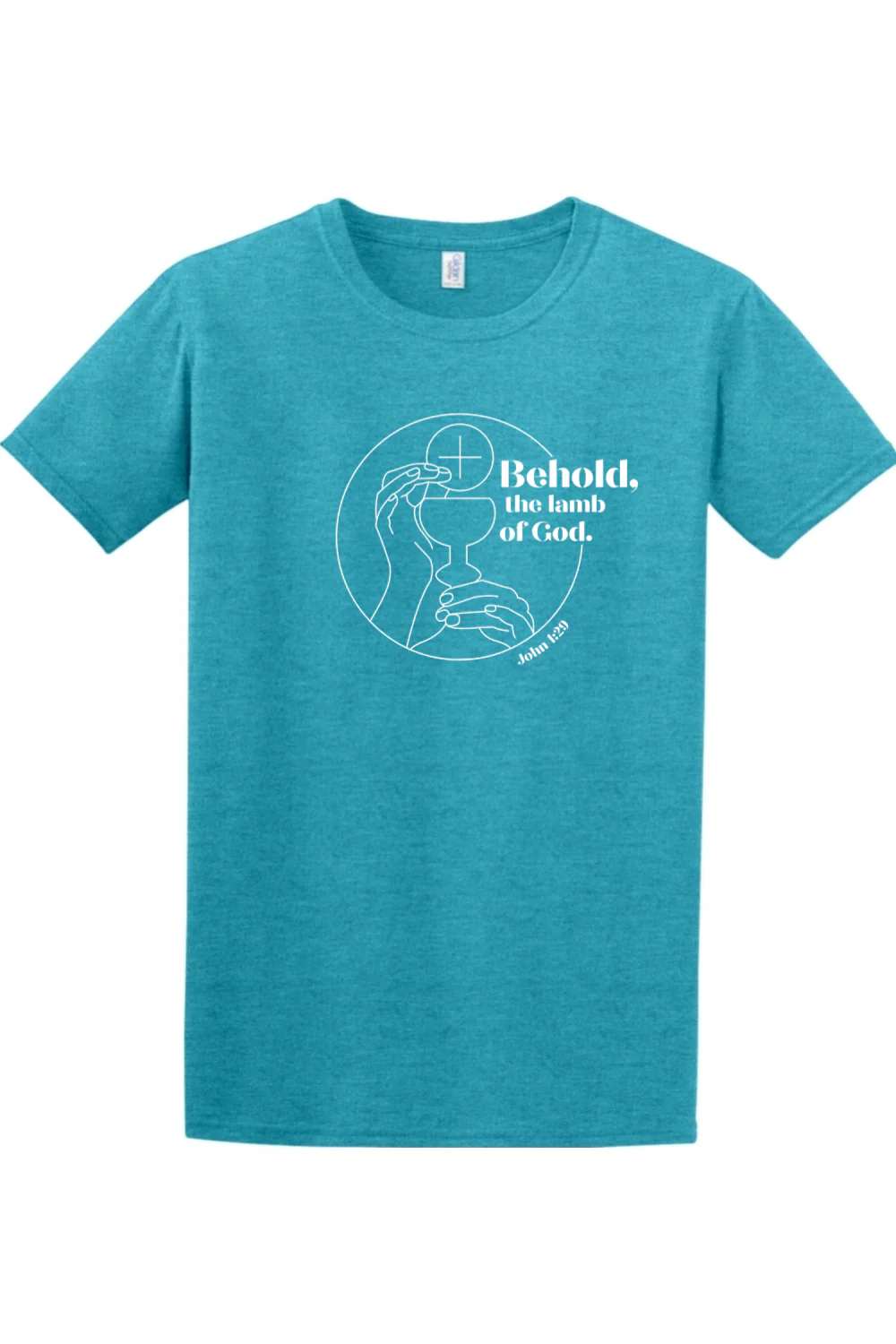 Behold, the Lamb of God - John 1:29 Adult T-shirt - Image 8