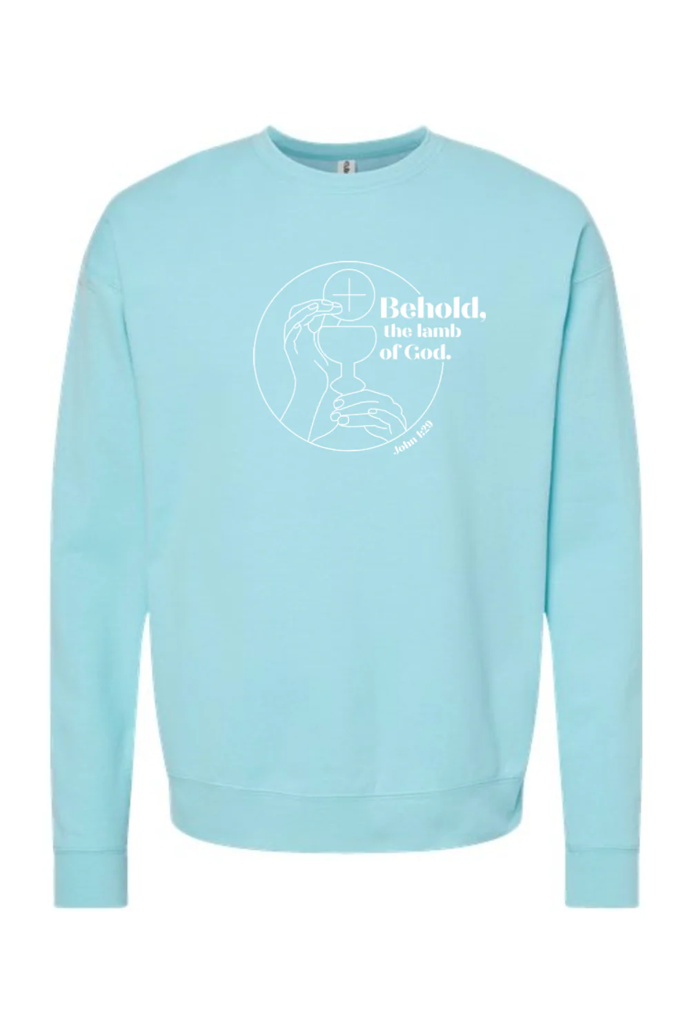 Behold, the Lamb of God - John 1:29 Crewneck Sweatshirt - Image 10