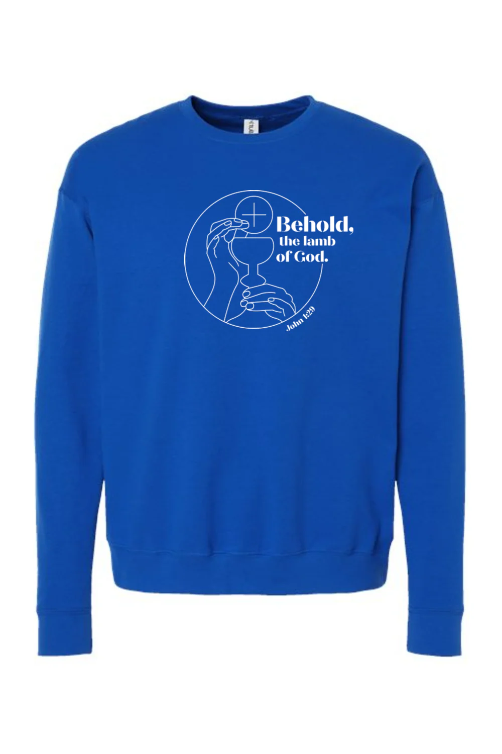 Behold, the Lamb of God - John 1:29 Crewneck Sweatshirt - Image 12