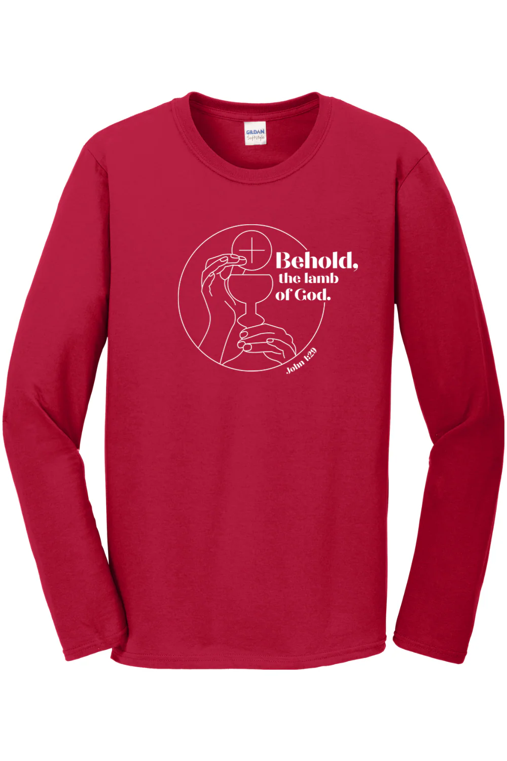Behold the Lamb of God - John 129 Long Sleeve - Image 2
