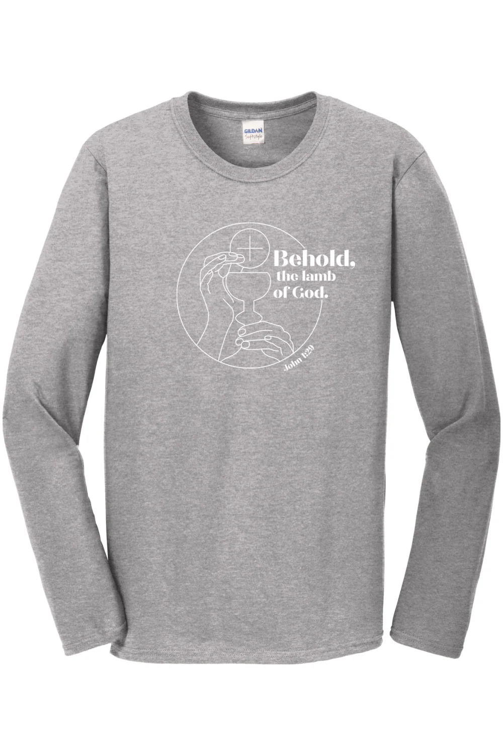 Behold the Lamb of God - John 129 Long Sleeve - Image 3