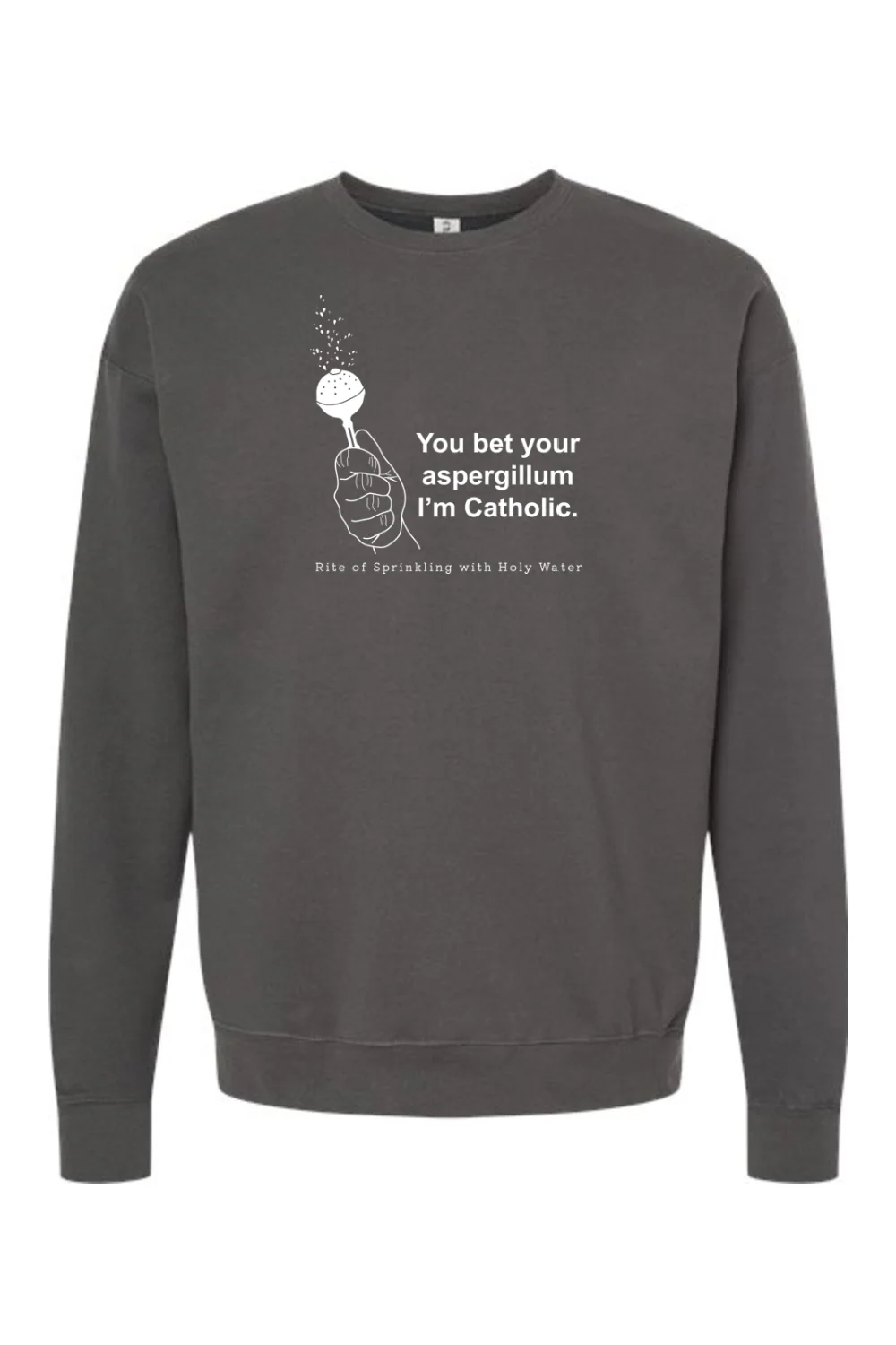 Bet Your Aspergillum - Rite of Sprinkling Crewneck Sweatshirt - Image 2