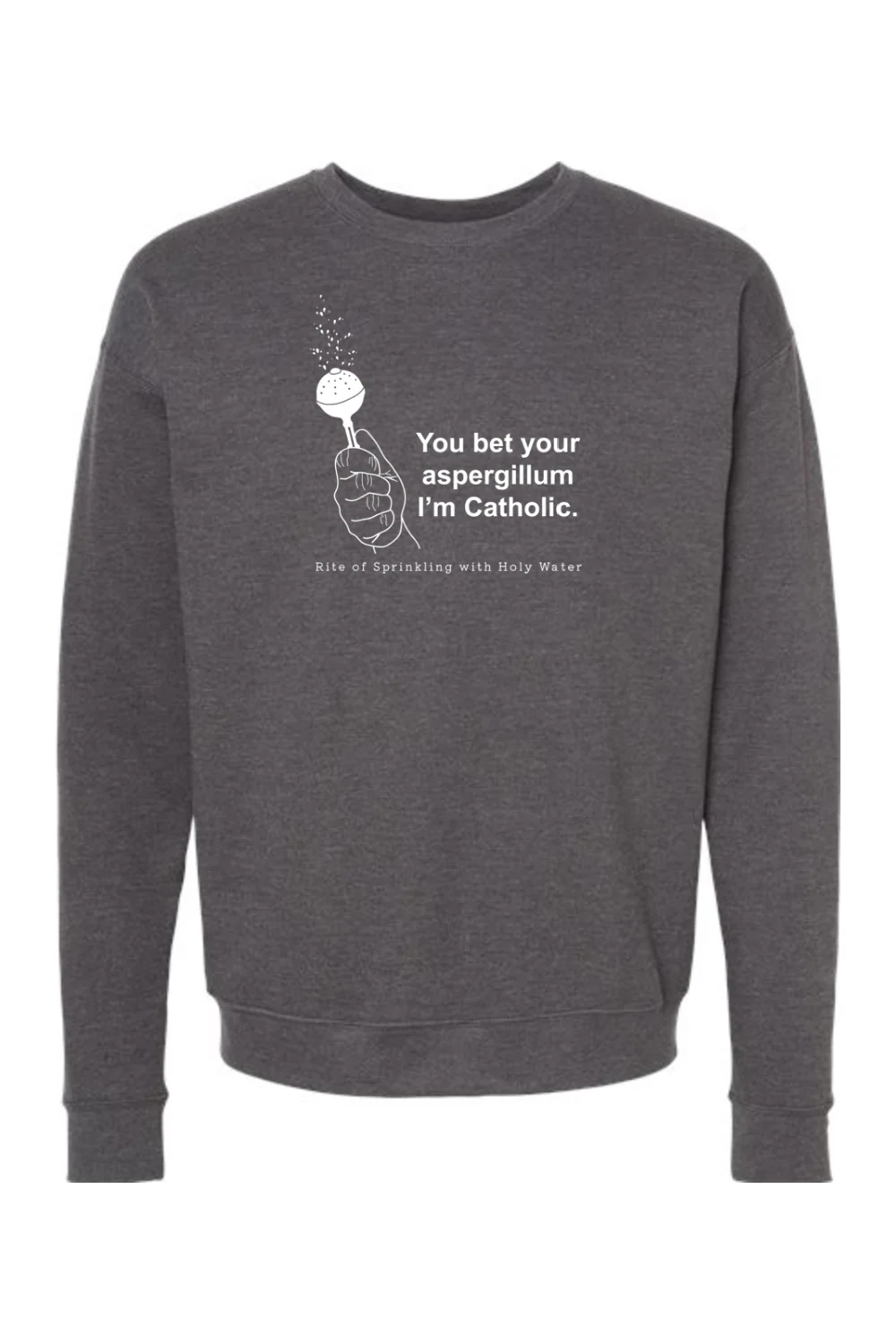 Bet Your Aspergillum - Rite of Sprinkling Crewneck Sweatshirt - Image 3