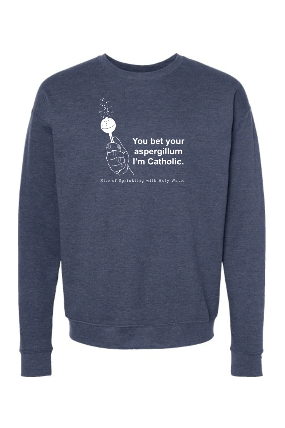Bet Your Aspergillum - Rite of Sprinkling Crewneck Sweatshirt - Image 4