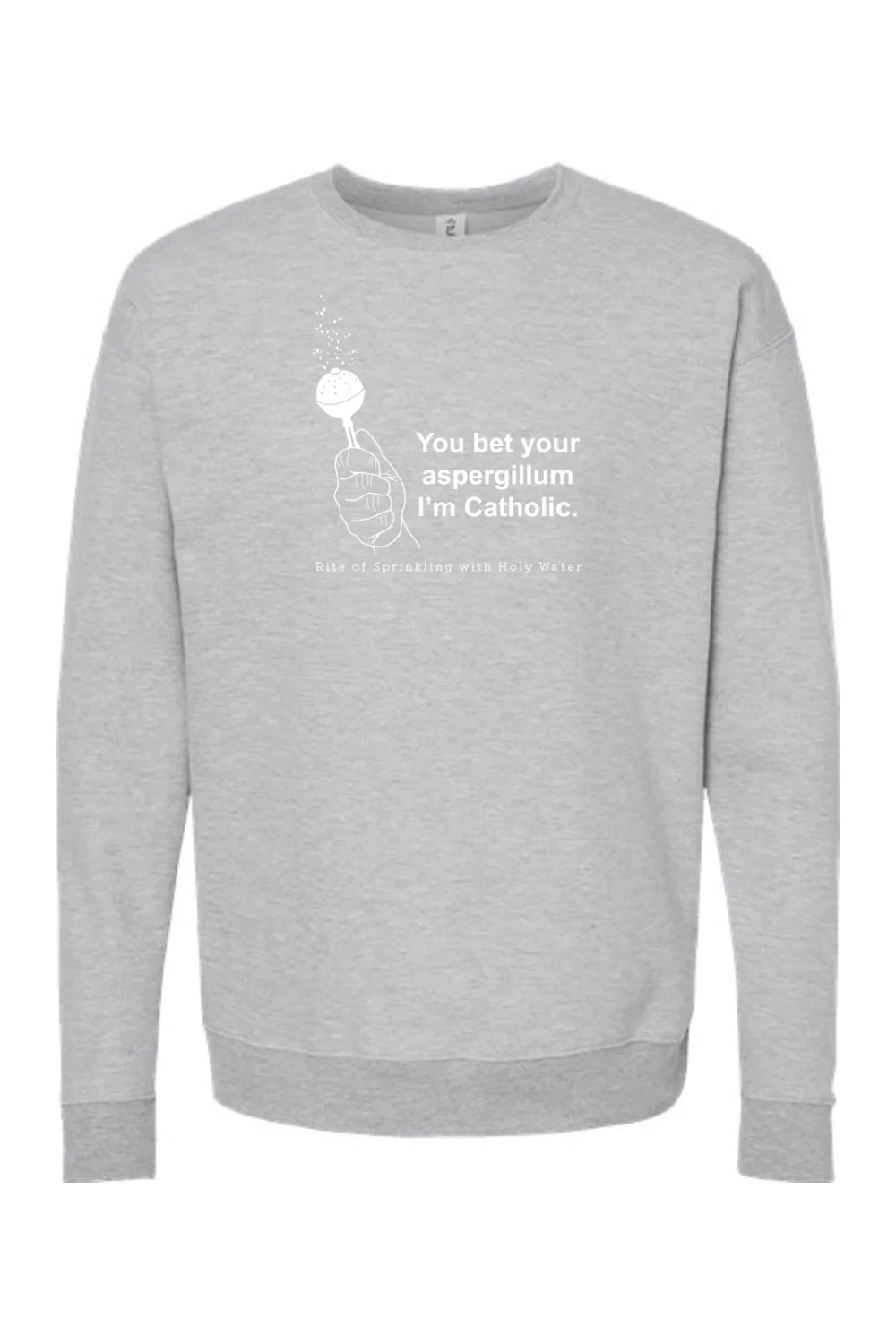 Bet Your Aspergillum - Rite of Sprinkling Crewneck Sweatshirt - Image 5