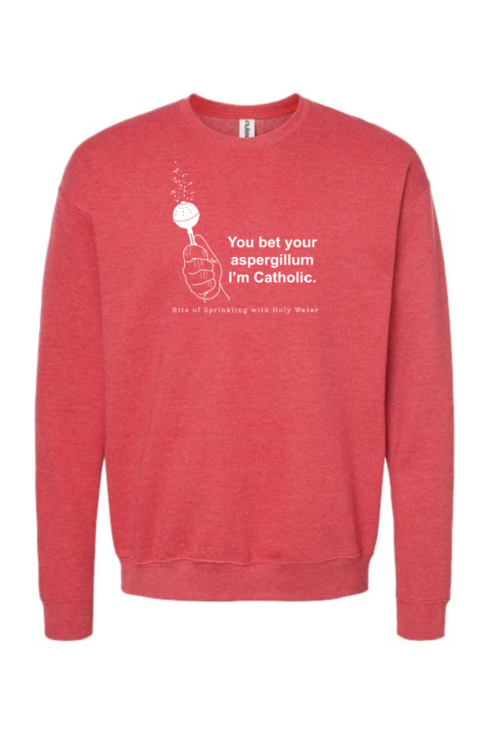 Bet Your Aspergillum - Rite of Sprinkling Crewneck Sweatshirt - Image 6