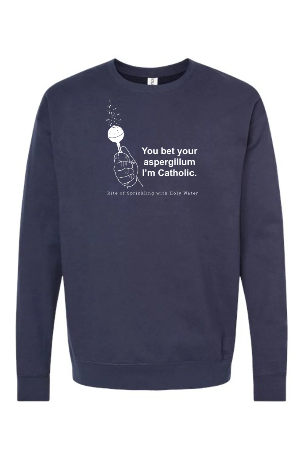 Bet Your Aspergillum - Rite of Sprinkling Crewneck Sweatshirt - Image 7