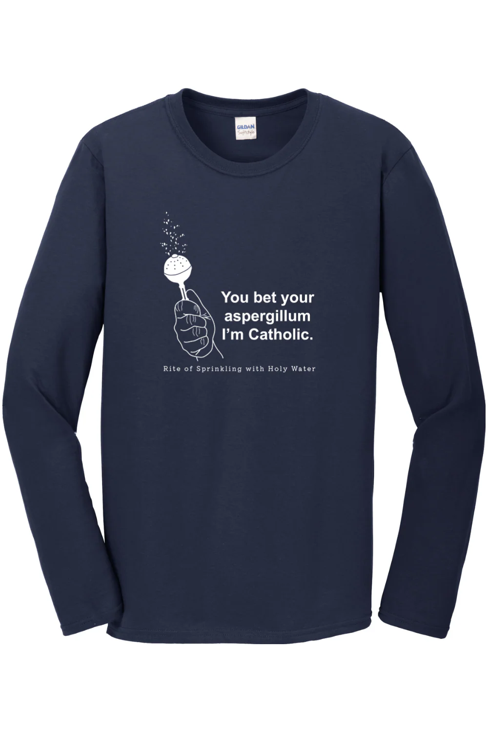 Bet Your Aspergillum - Rite of Sprinkling Long Sleeve - Image 3