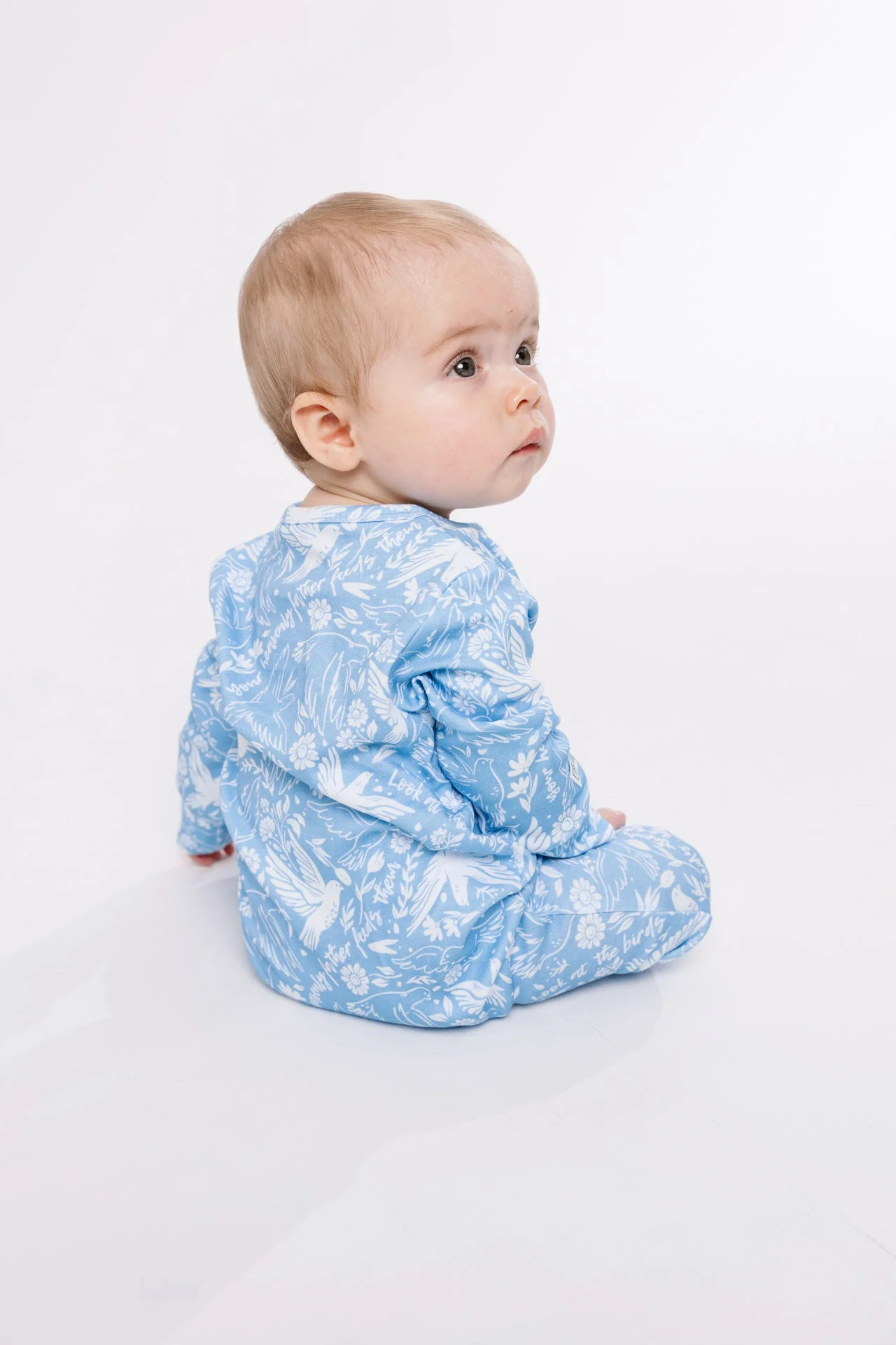 Birds of the Air Footless Onesie Cotton - Image 4