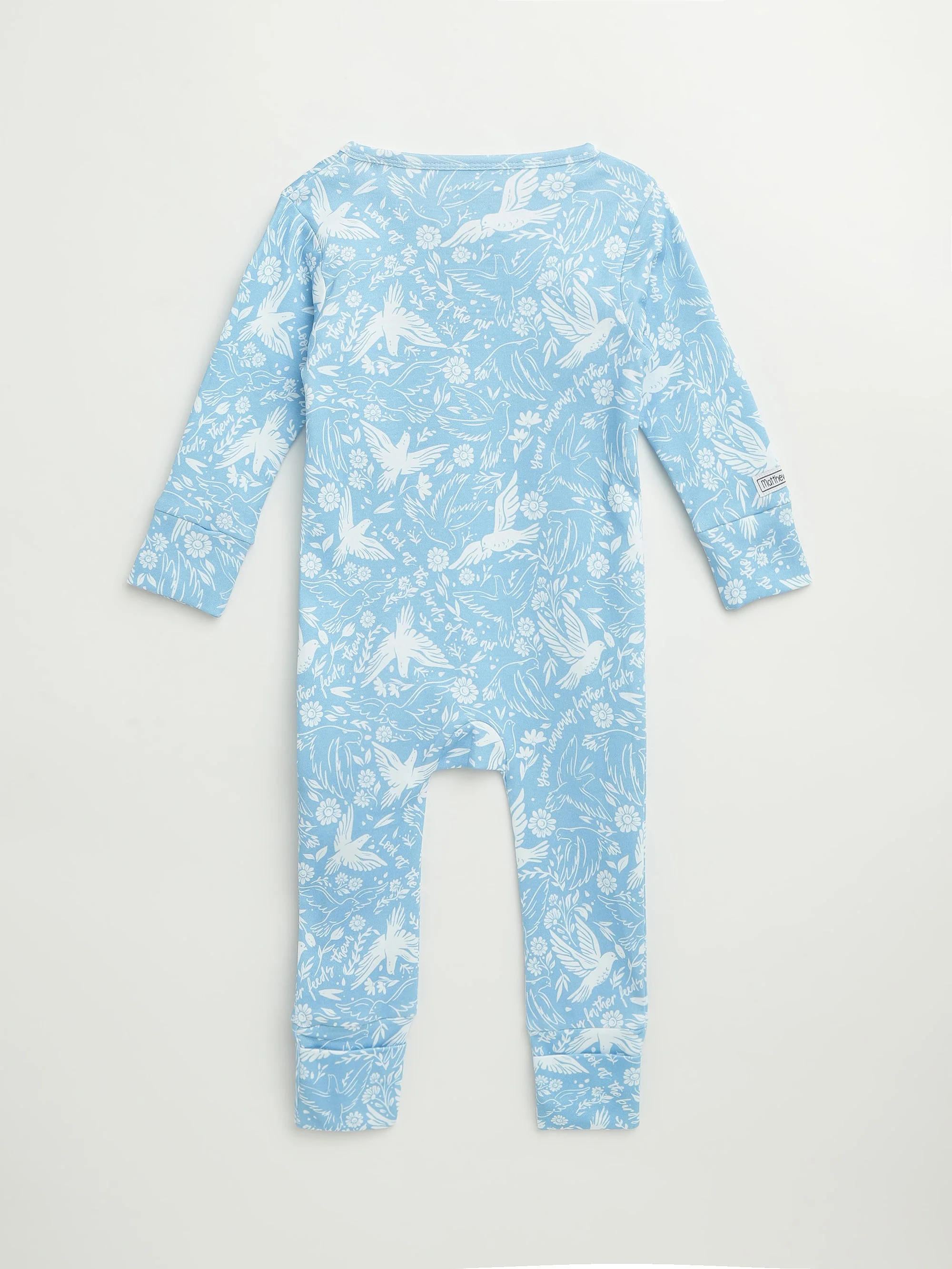 Birds of the Air Footless Onesie Cotton - Image 5