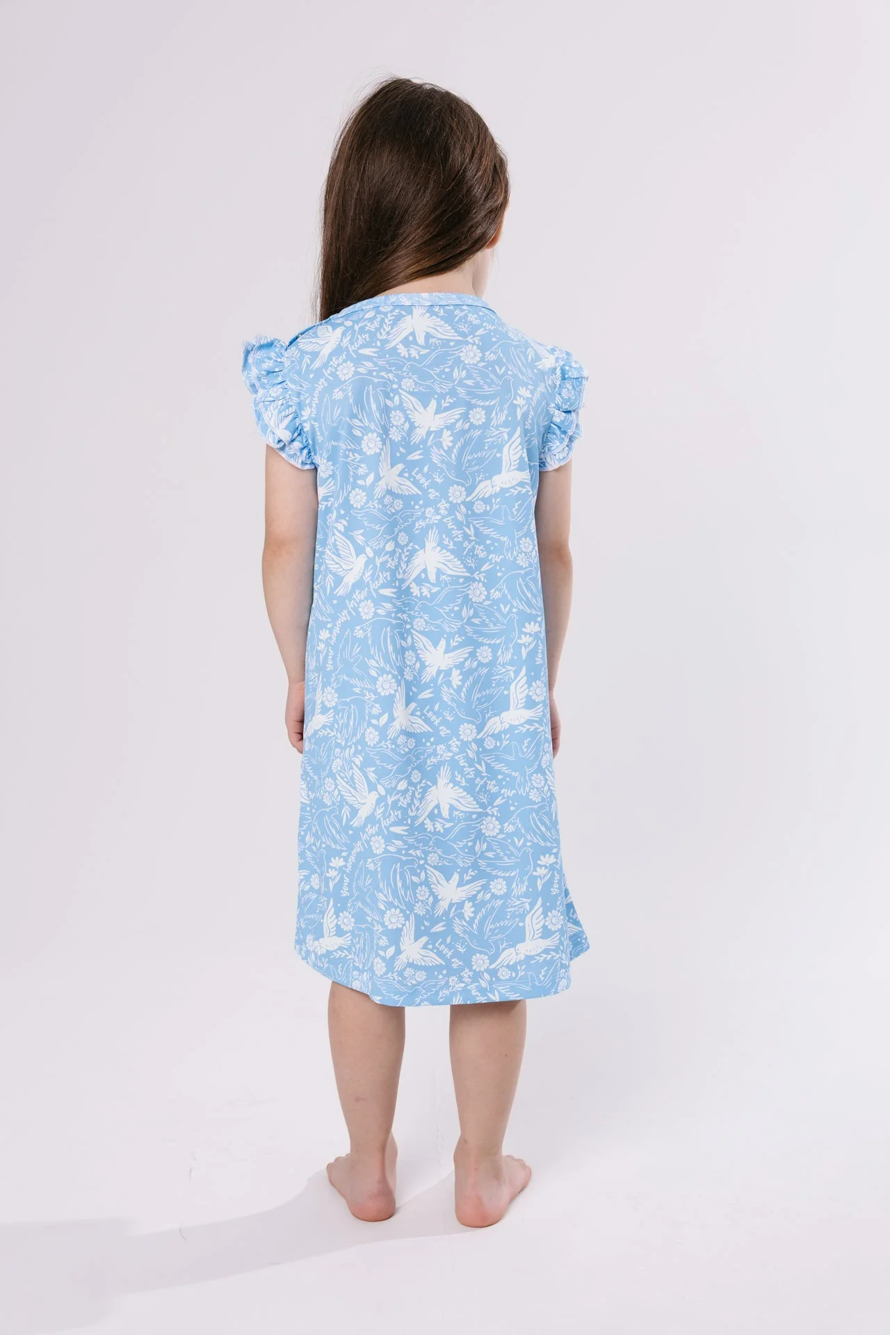 Birds of the Air PJ Girls Nightgown Polyester - Image 5