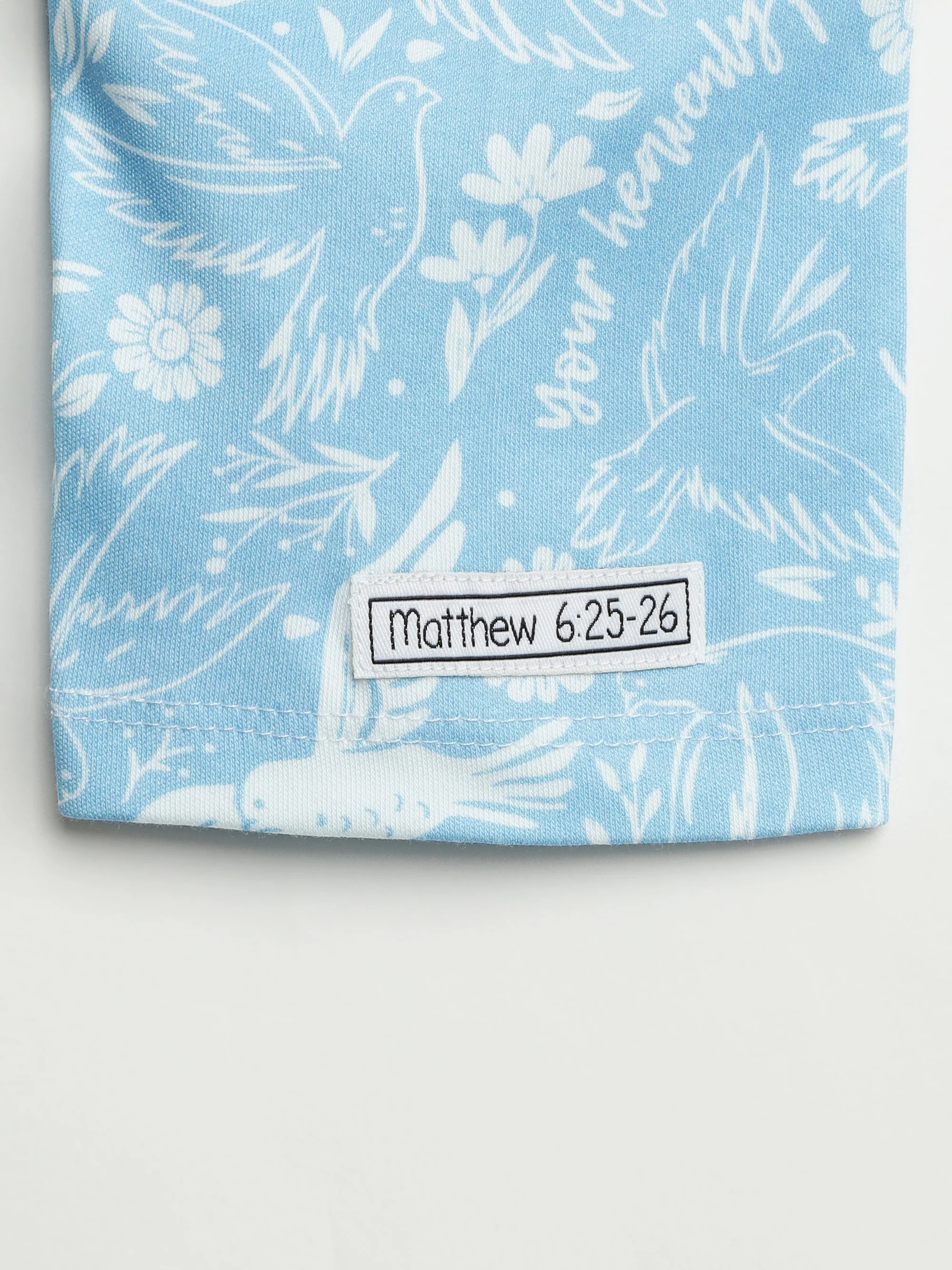 Birds of the Air Shorts Set Cotton - Image 3