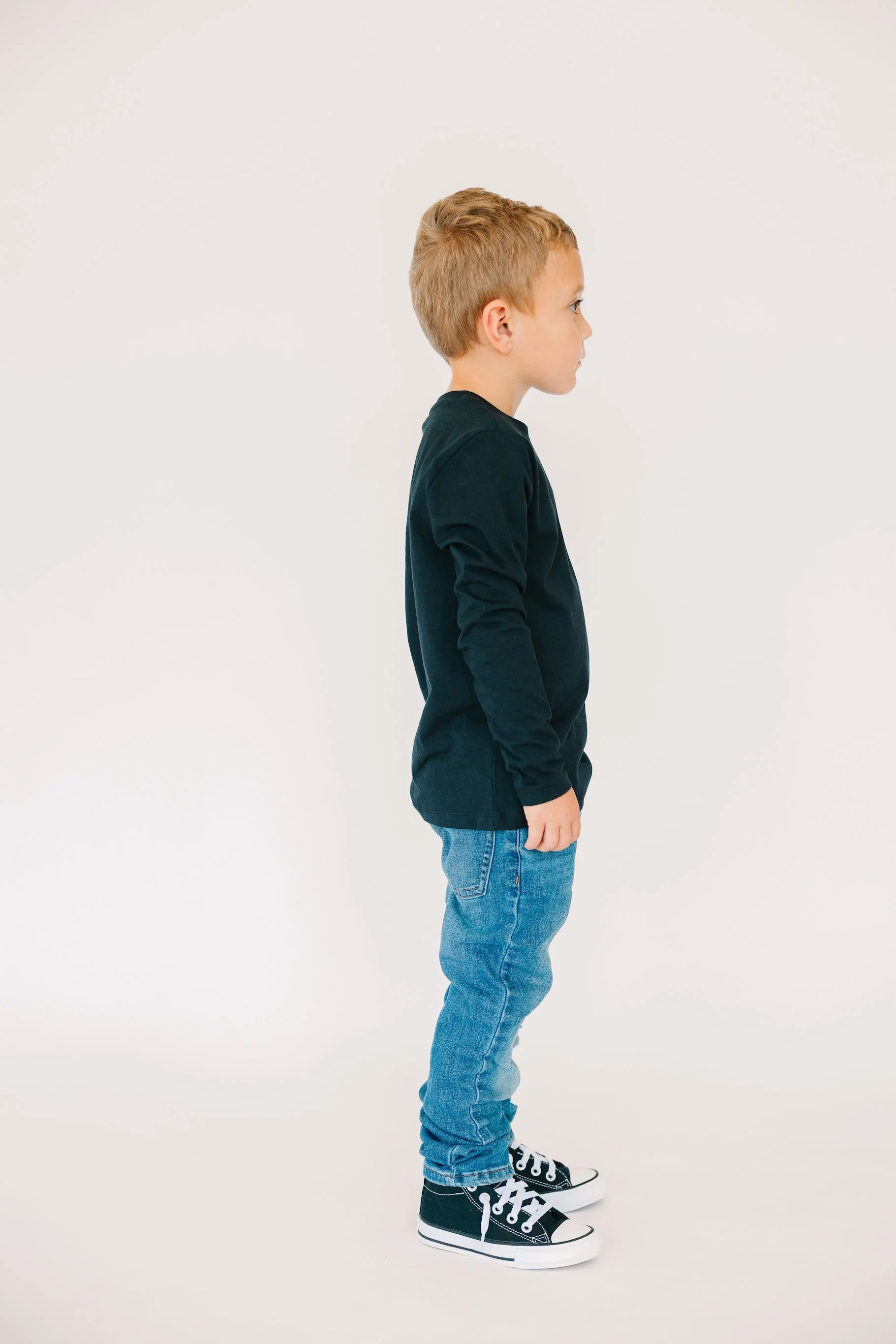Black Prayer Pocket Long Sleeve Shirt Cotton - Image 6