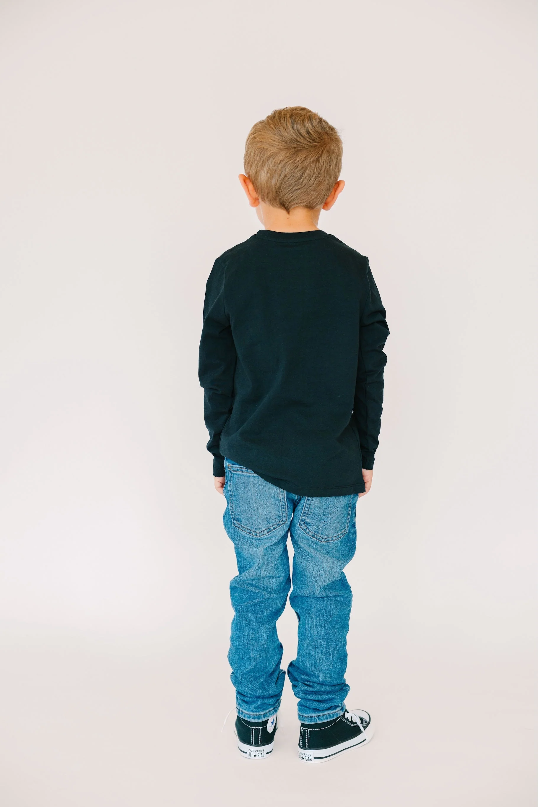 Black Prayer Pocket Long Sleeve Shirt Cotton - Image 7