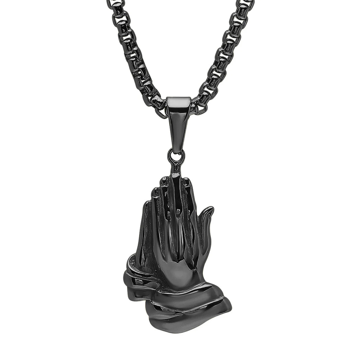 Bless Up Prayer Hands Pendant - Image 3