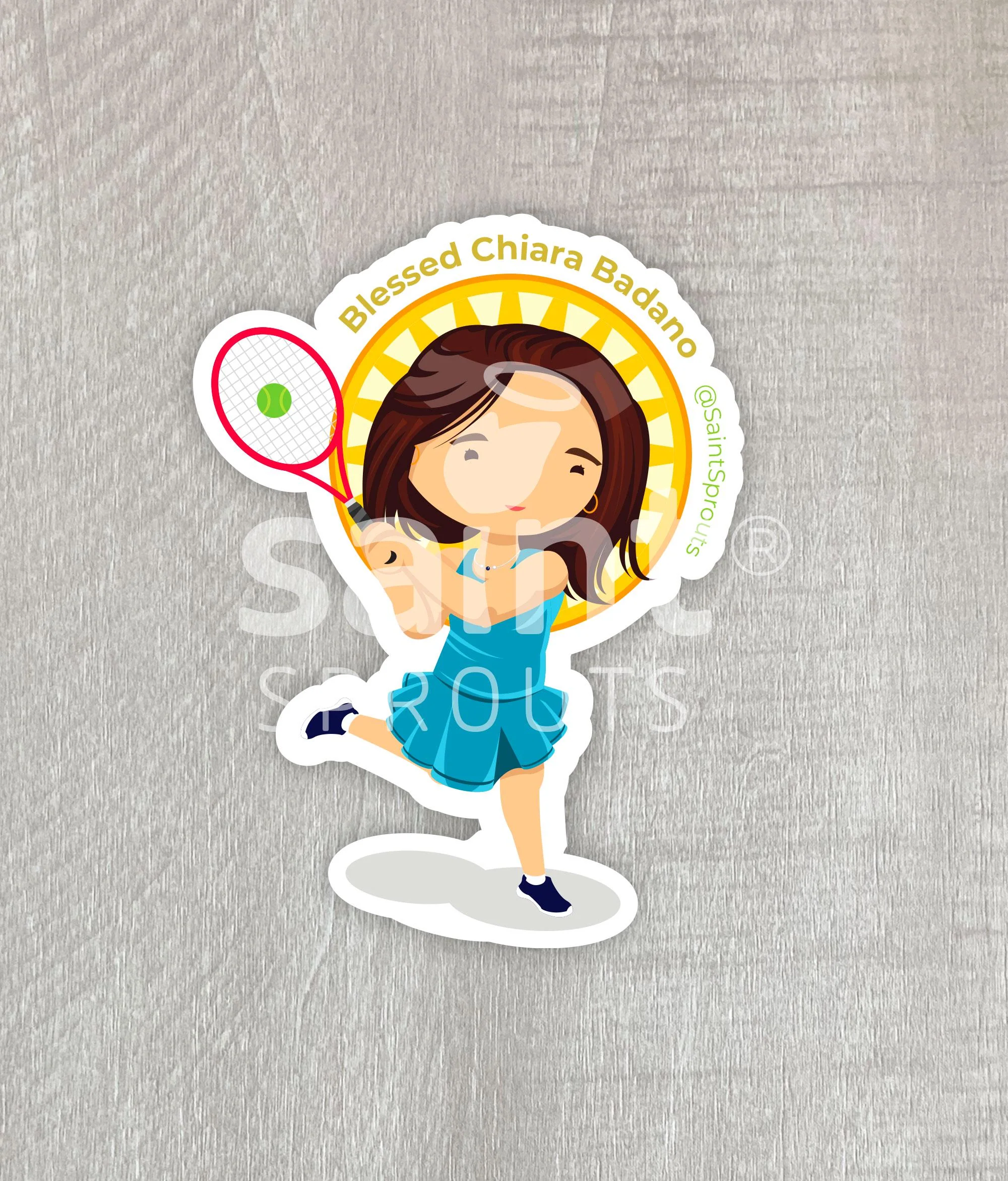 Blessed Chiara Luce Badano Catholic Magnet – Modern Teen Saint of Joyful Suffering